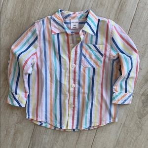 NWT Okie Dokie 18 month button up shirt